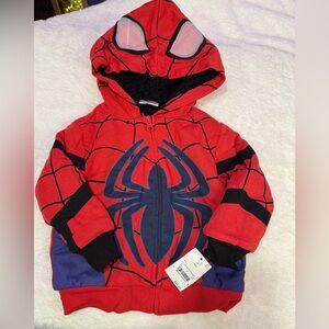 Marvel Red SpiderMan Hoodie for Kids 18 Months